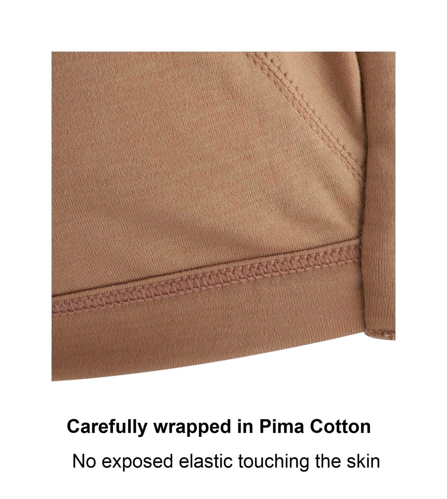Rowena Silk & Organic Cotton Front-Closure Wireless Bra