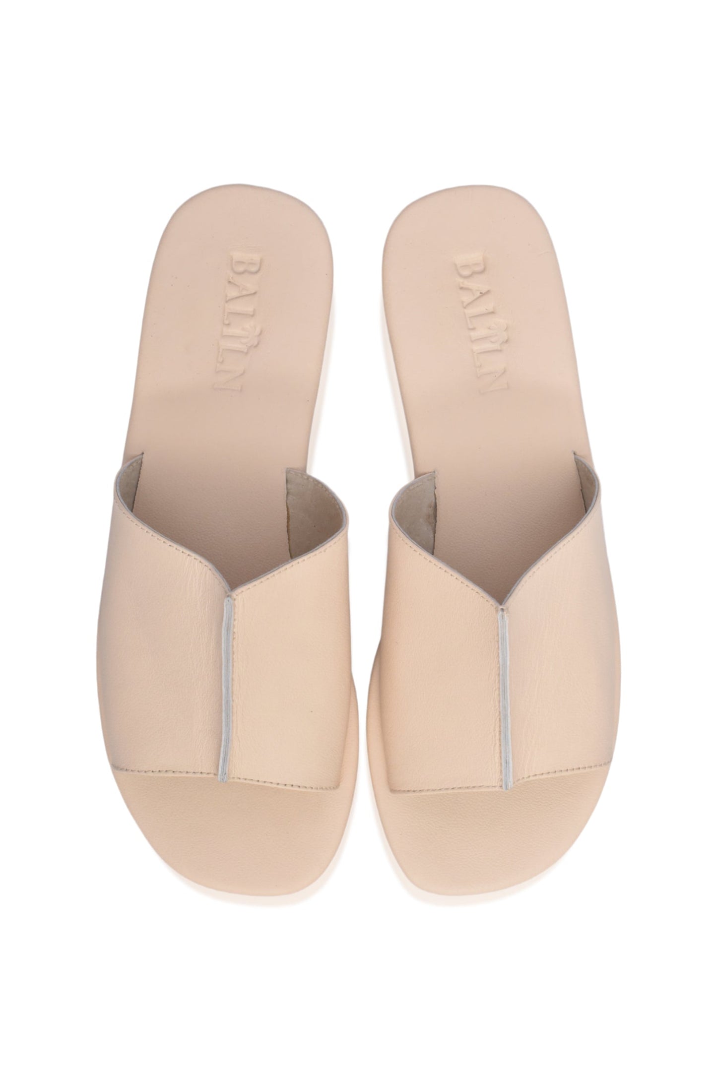 Bianca Leather Slides