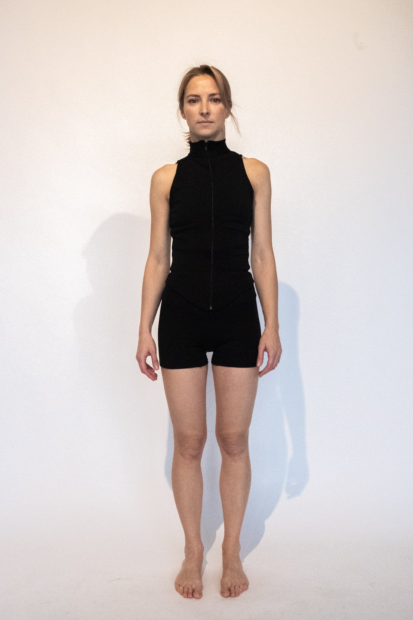 Saskia Organic Cotton Zip Tank