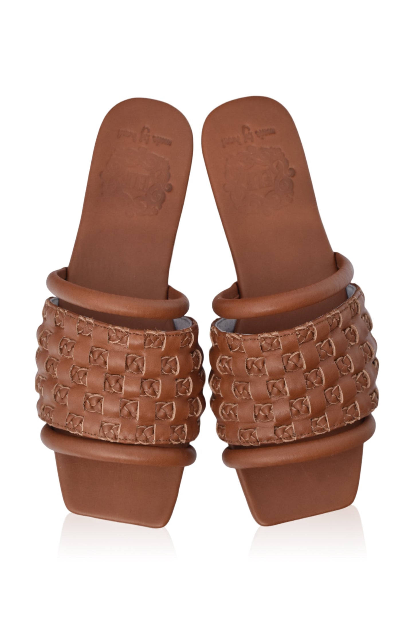 Bryony Leather Slides