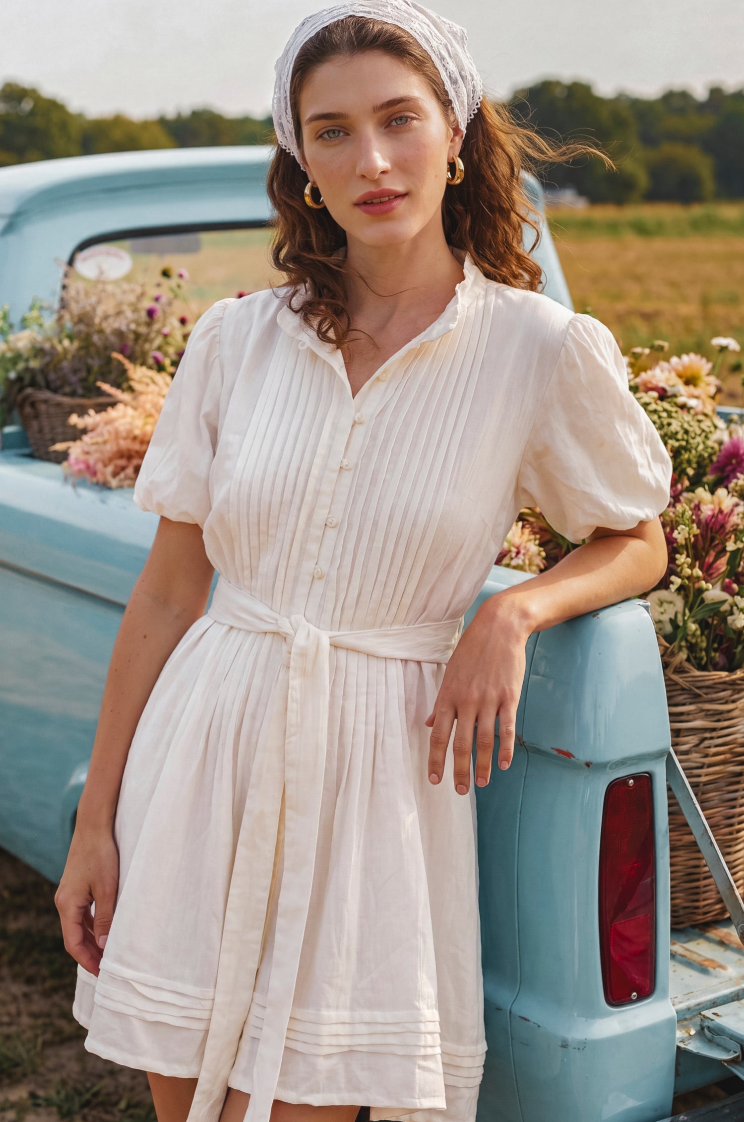 mini dress form Mary Linen – Flow Fashion Size:15.5