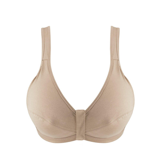 Rowena Silk & Organic Cotton Front-Closure Wireless Bra