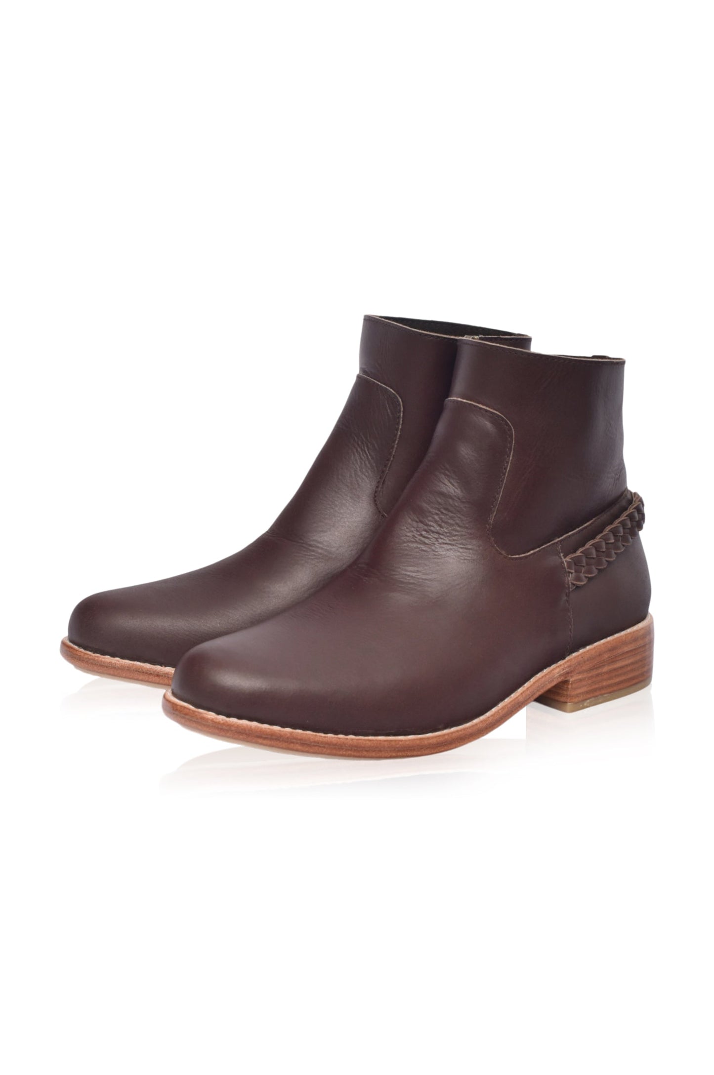 Hermione Chelsea Ankle Leather Boots