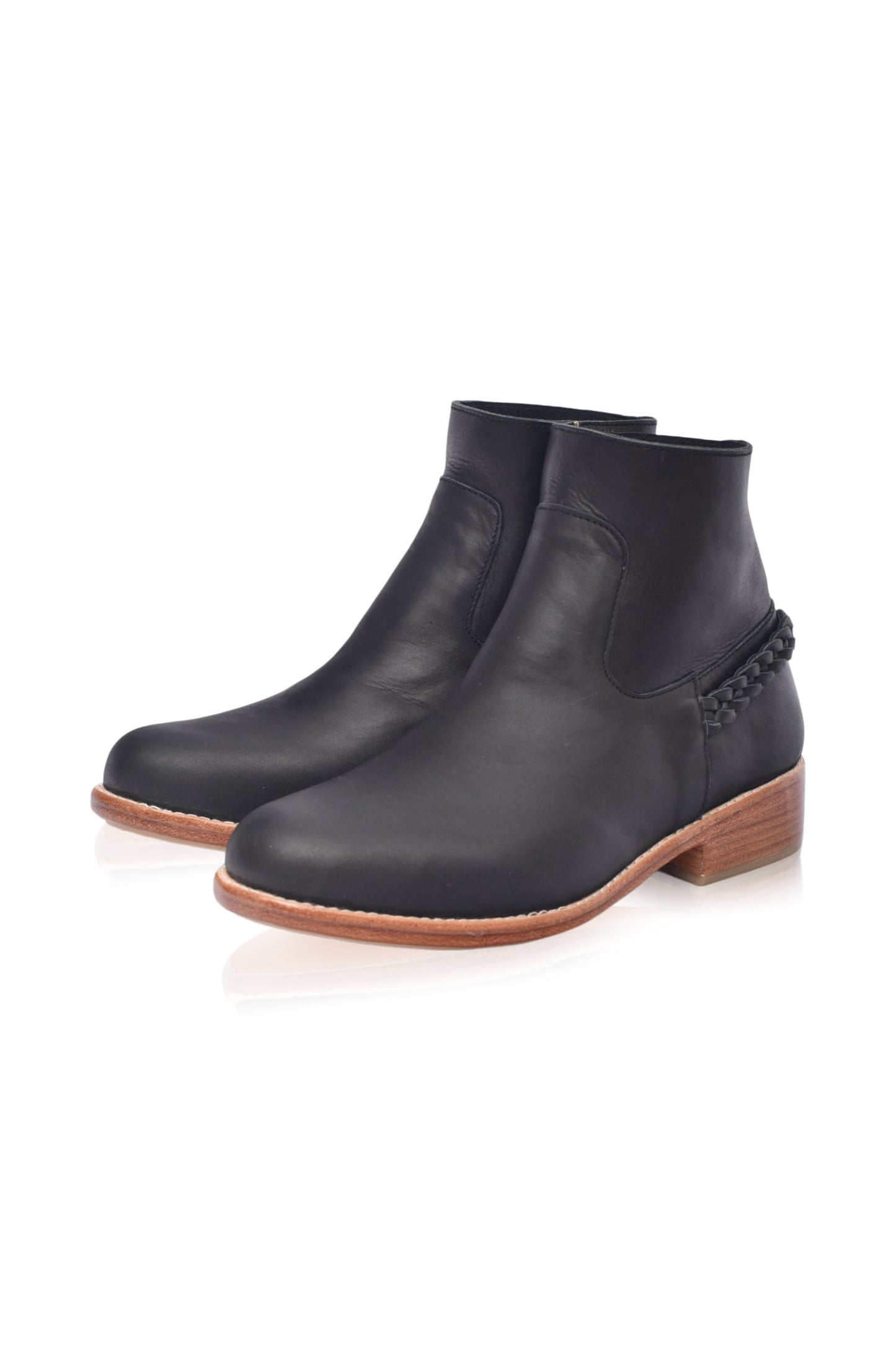 Hermione Chelsea Ankle Leather Boots