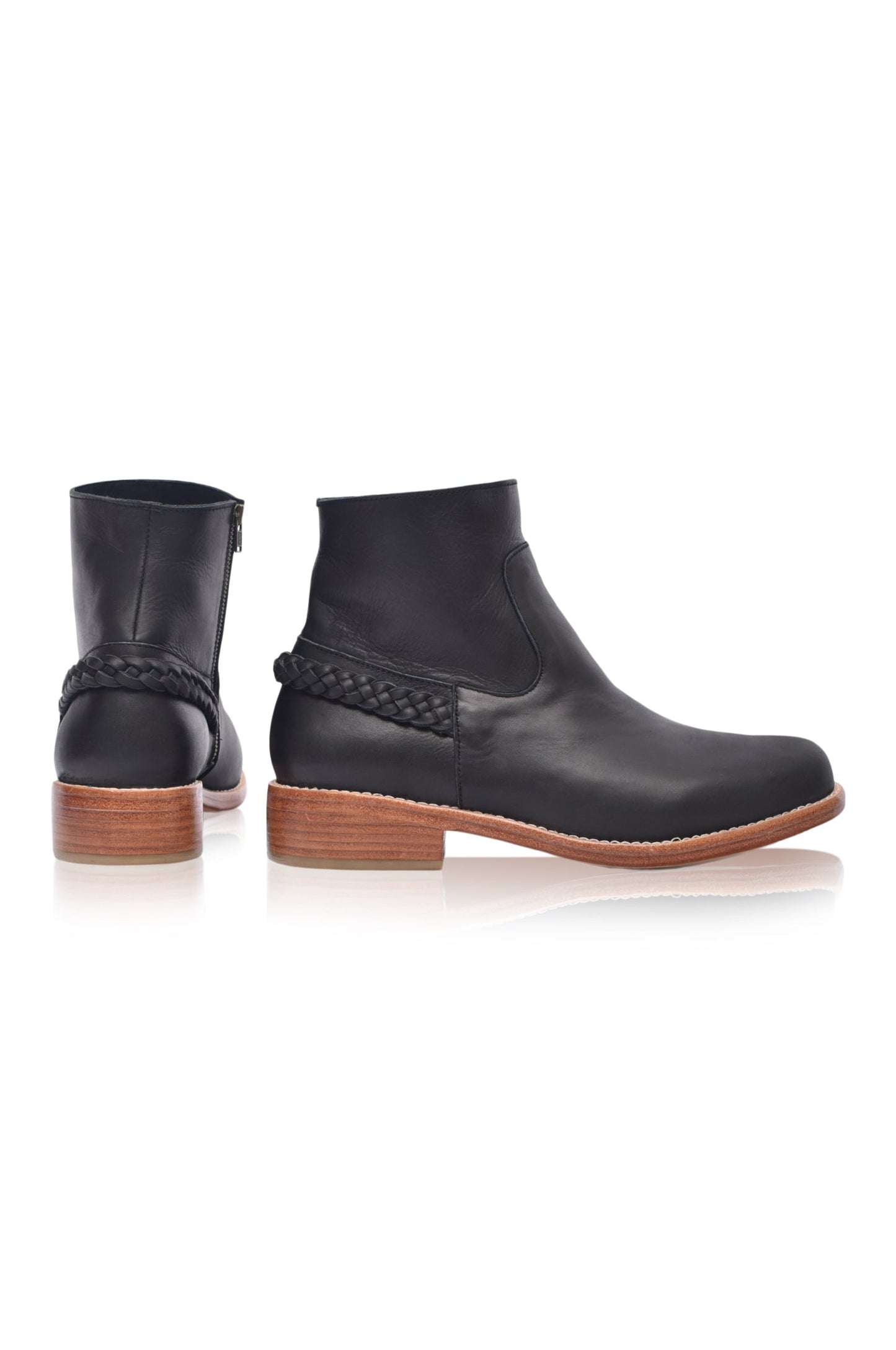 Hermione Chelsea Ankle Leather Boots