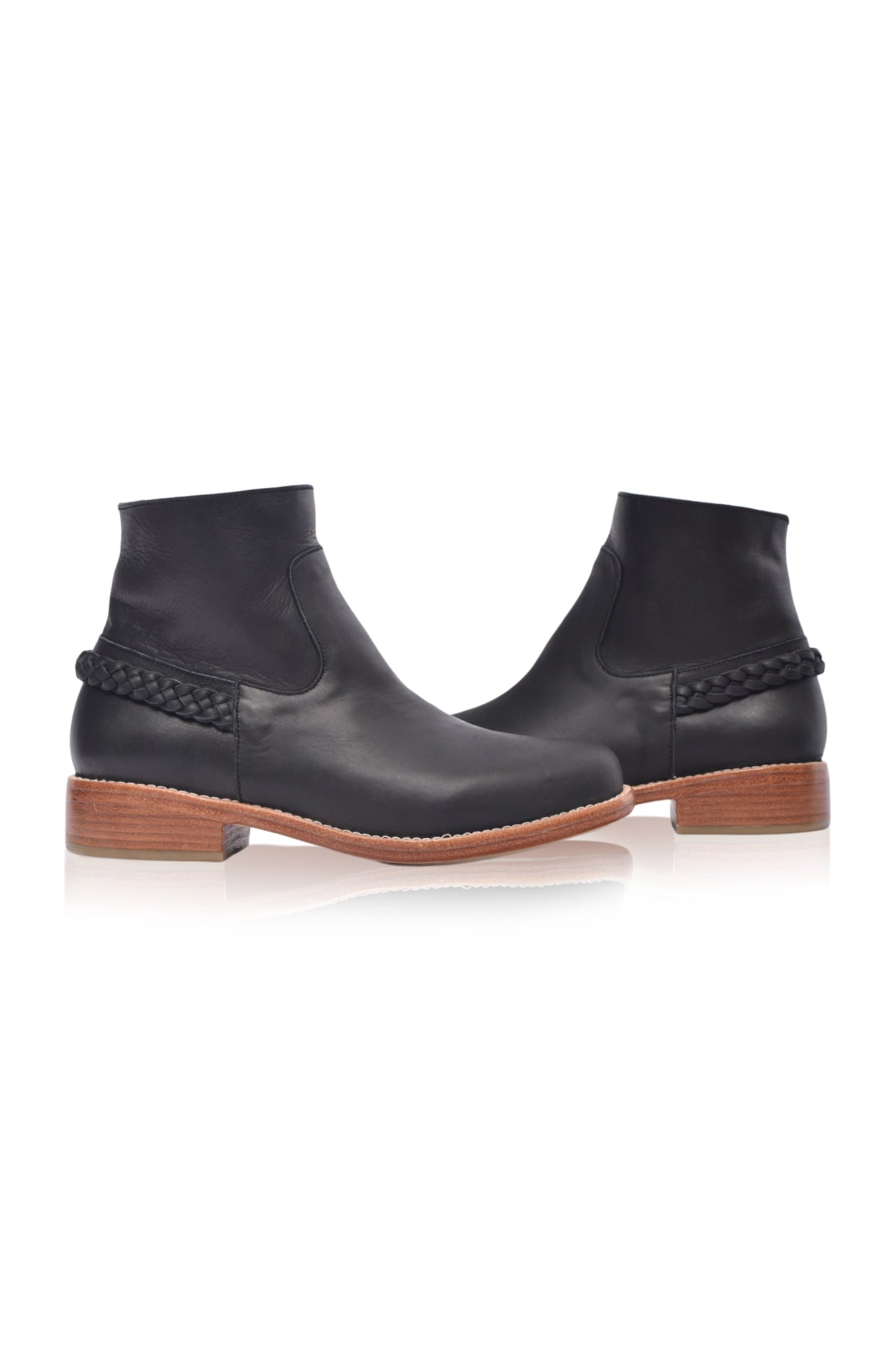 Hermione Chelsea Ankle Leather Boots