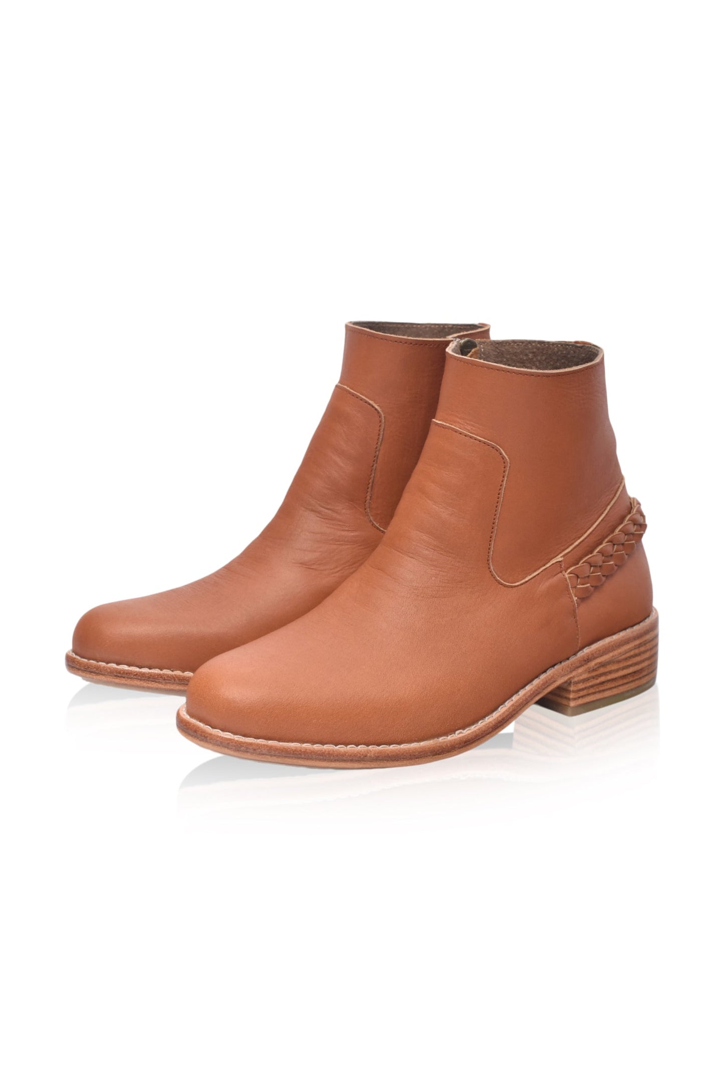 Hermione Chelsea Ankle Leather Boots