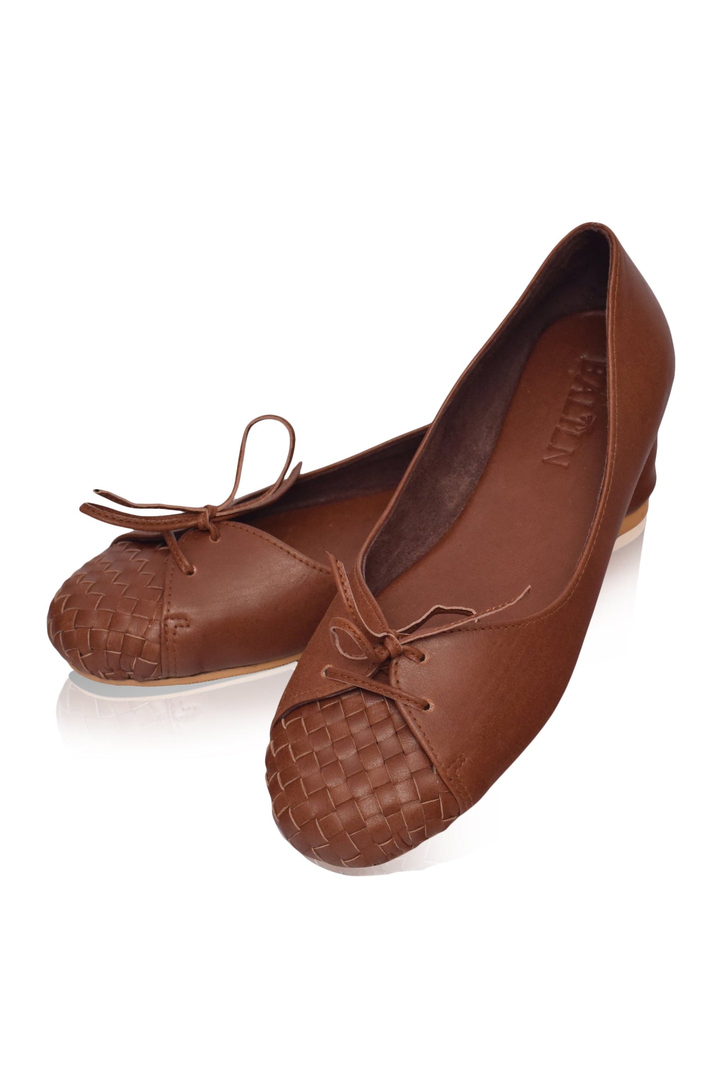 Alexia Woven Leather Flats