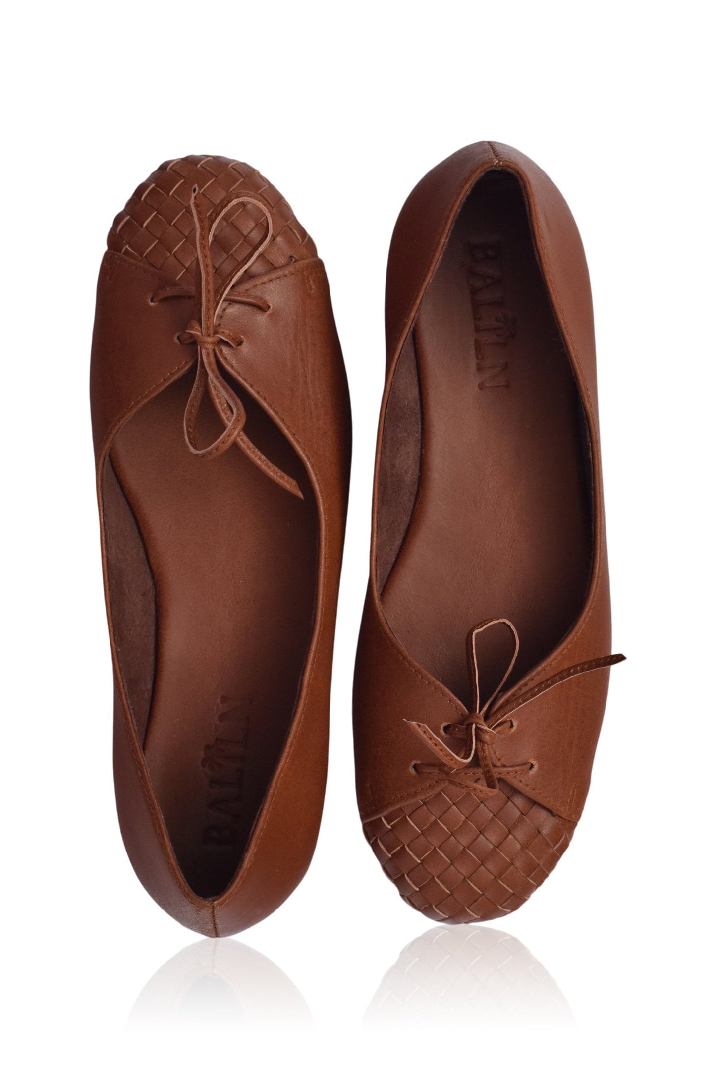 Alexia Woven Leather Flats
