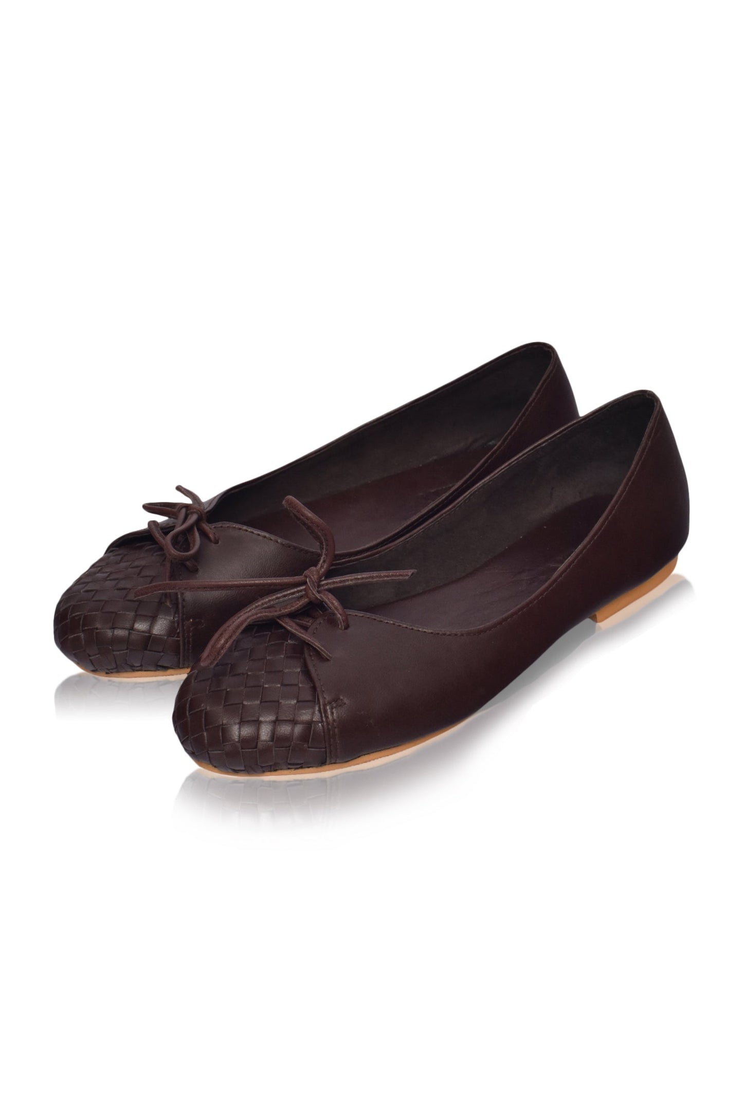 Alexia Woven Leather Flats