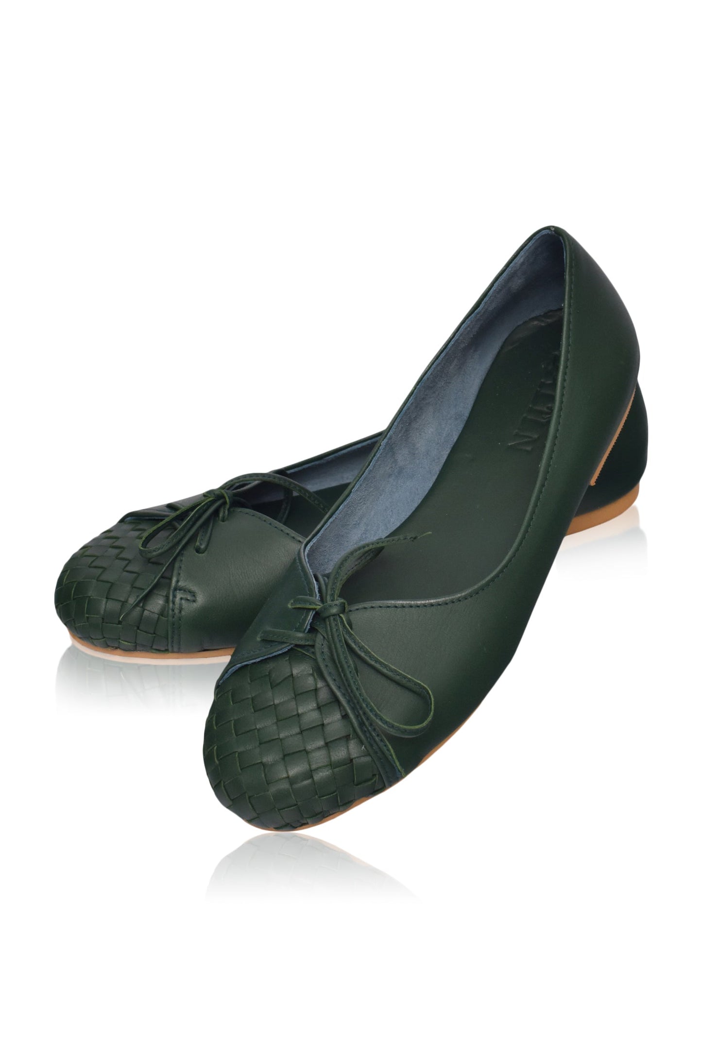 Alexia Woven Leather Flats