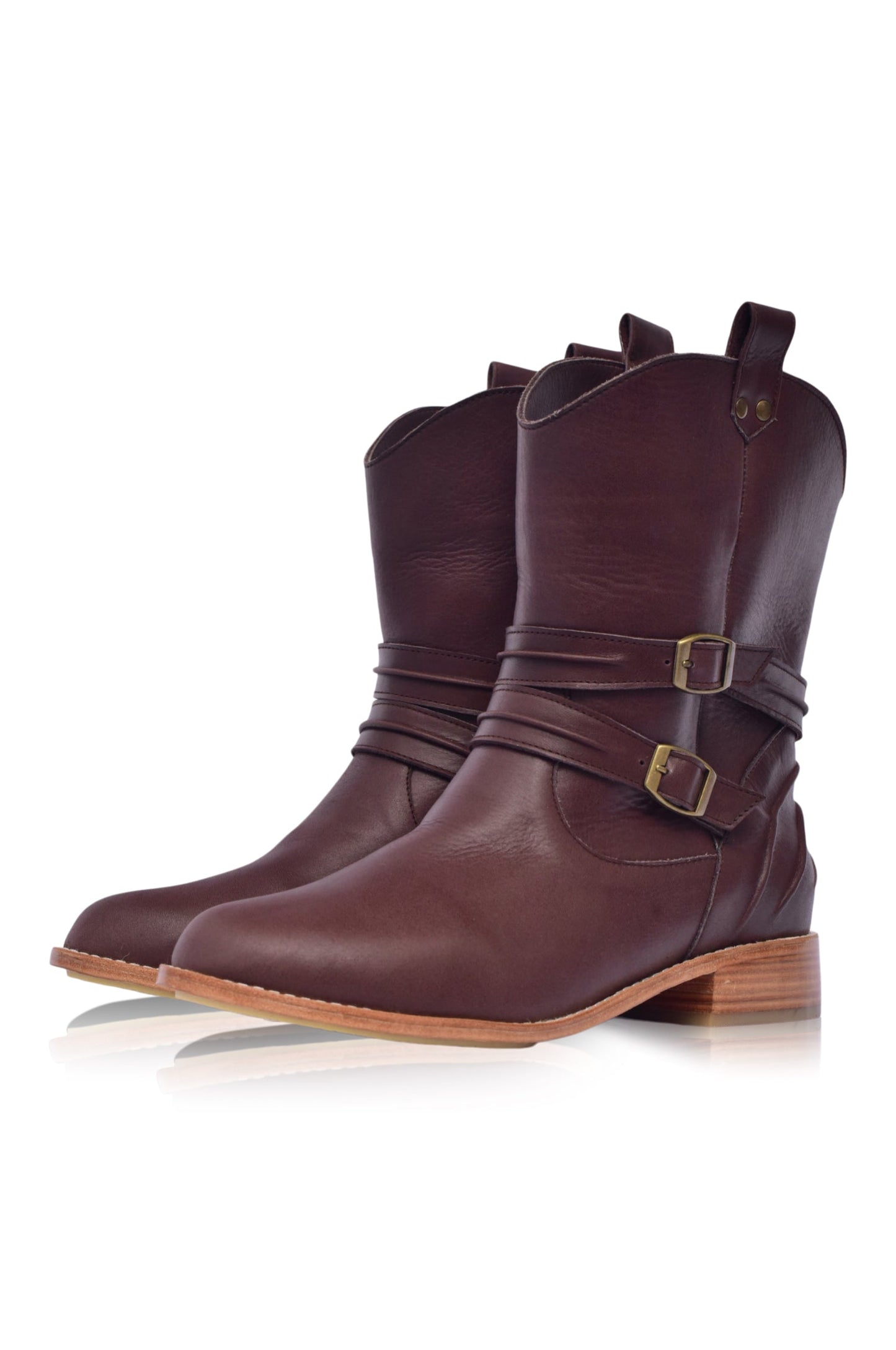 Morwenna Leather Ankle Boots