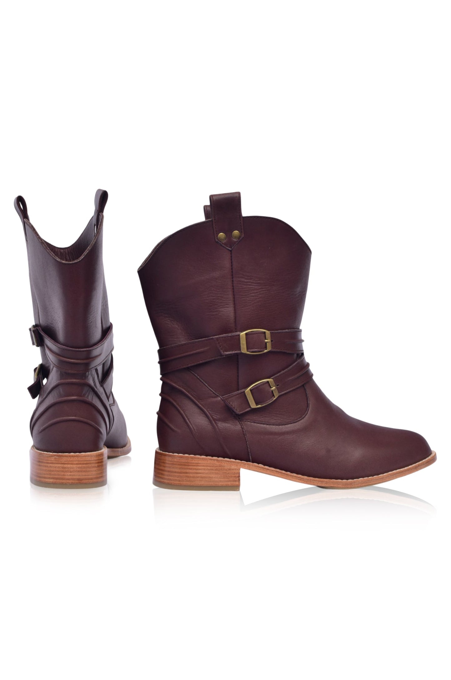 Morwenna Leather Ankle Boots
