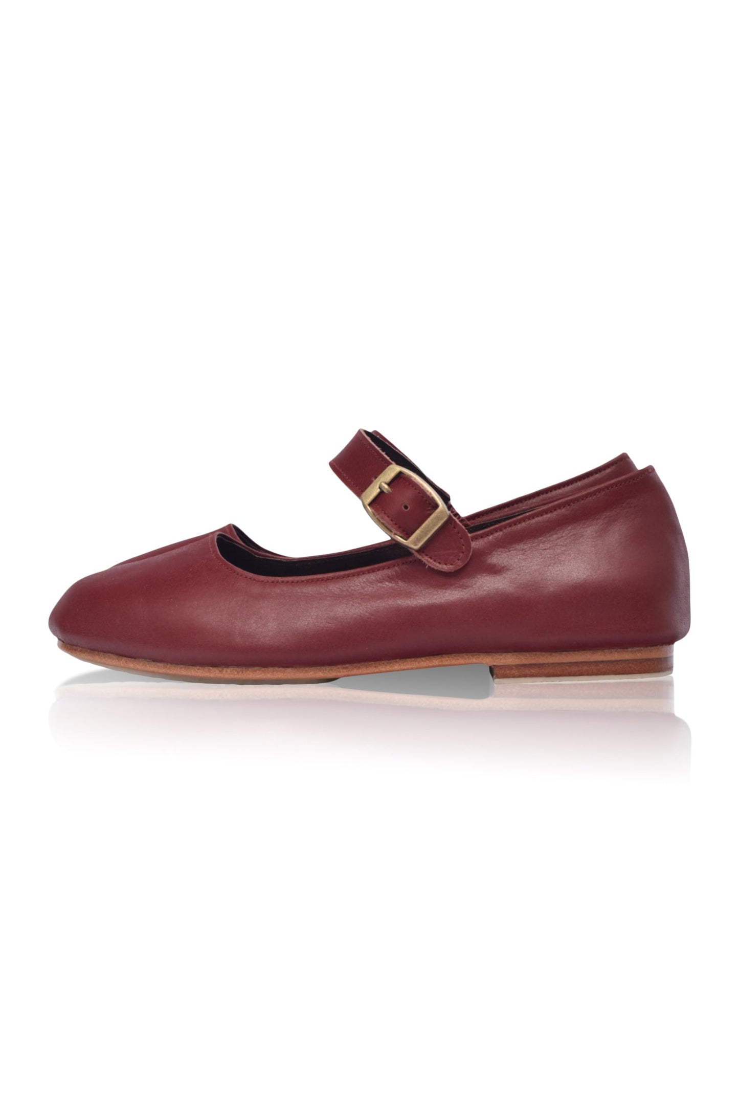 Nerissa Mary Jane Leather Flats
