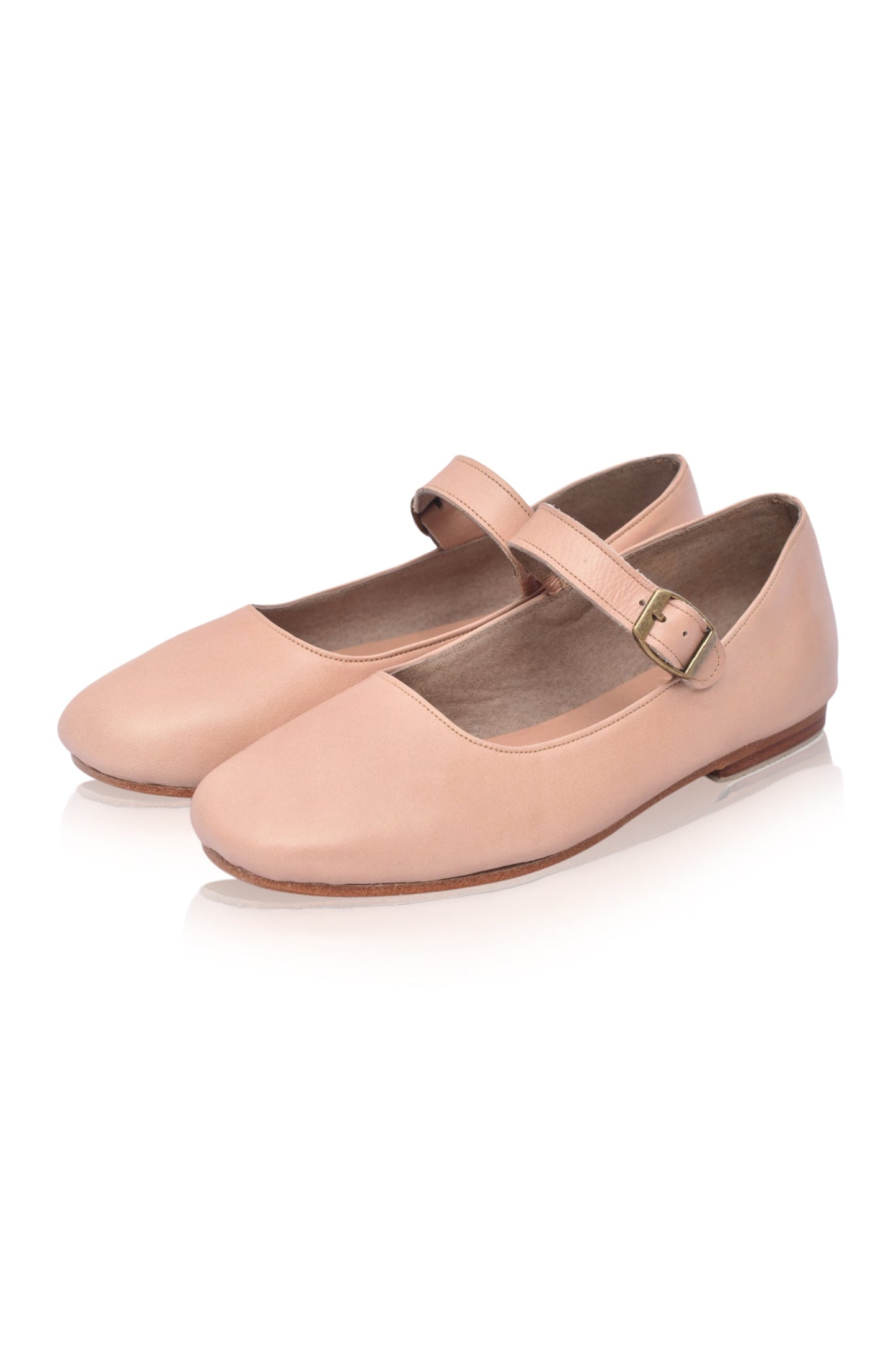 Nerissa Mary Jane Leather Flats