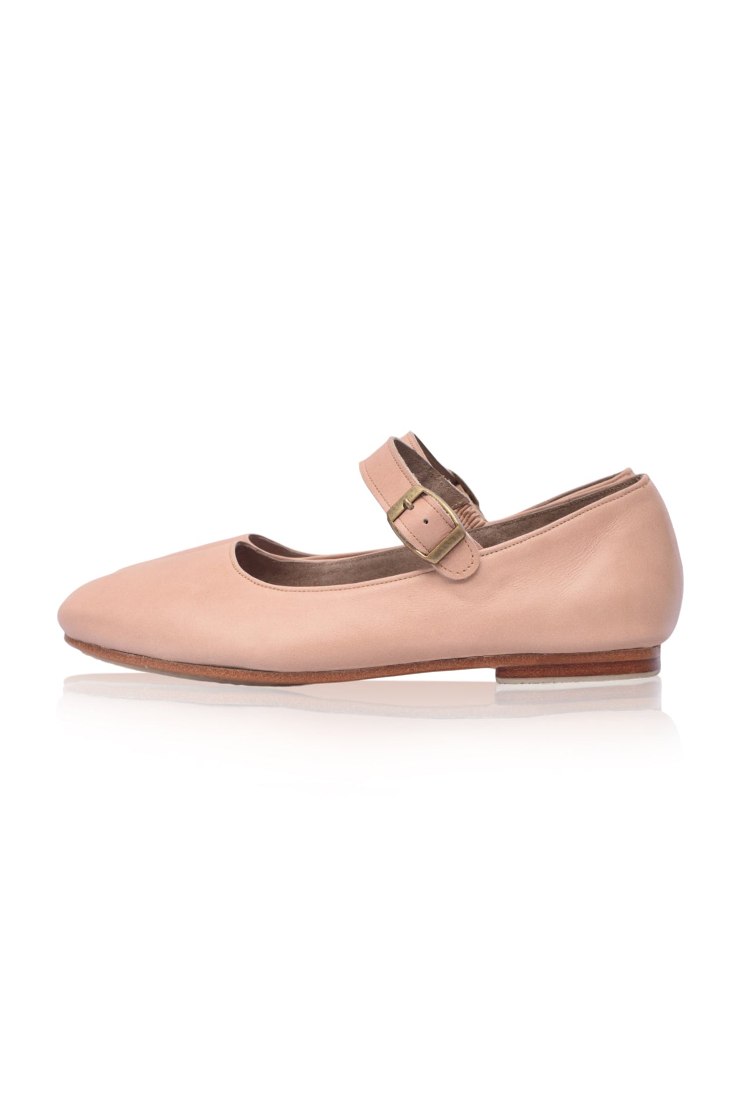 Nerissa Mary Jane Leather Flats