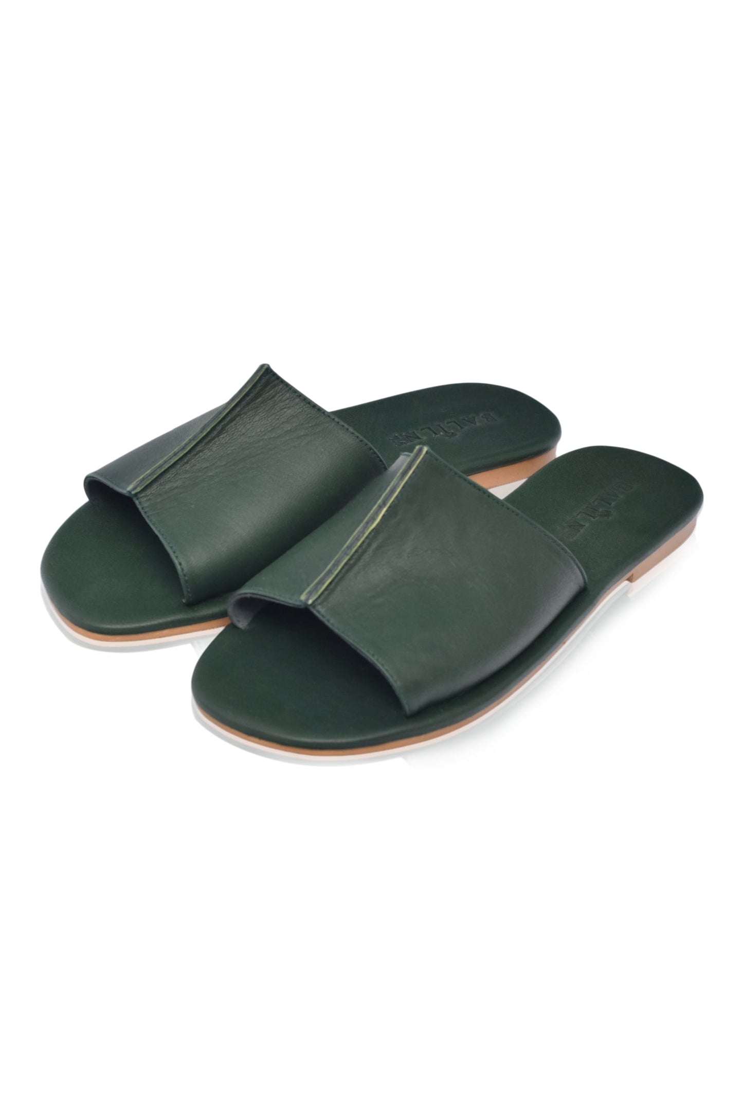 Bianca Leather Slides