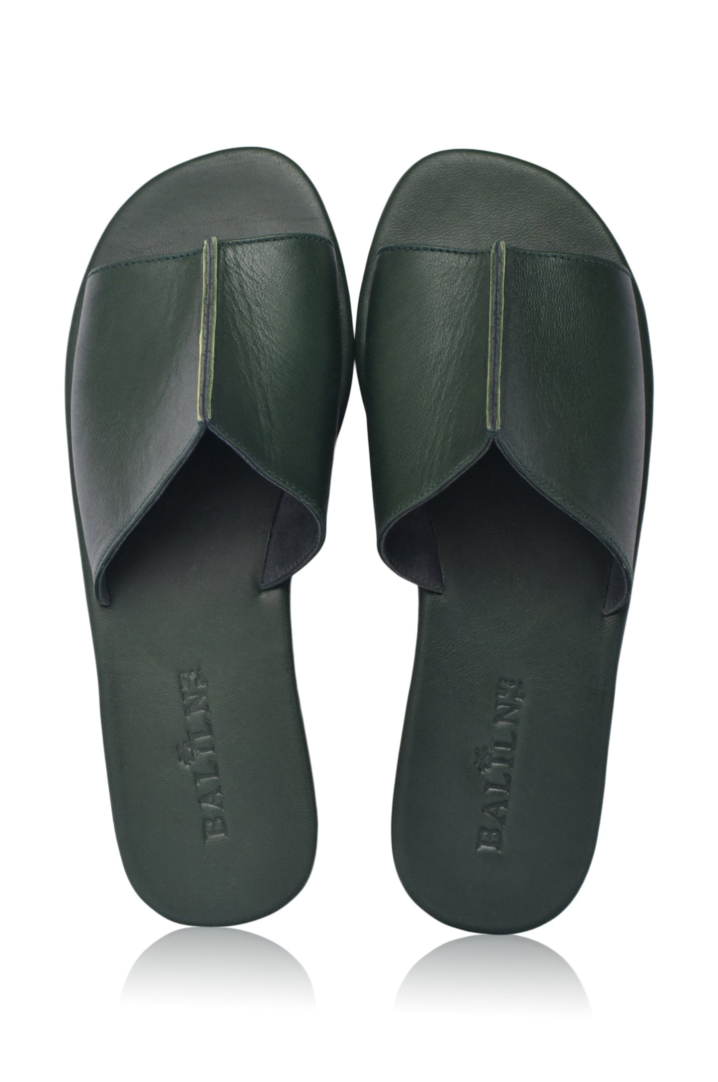 Bianca Leather Slides