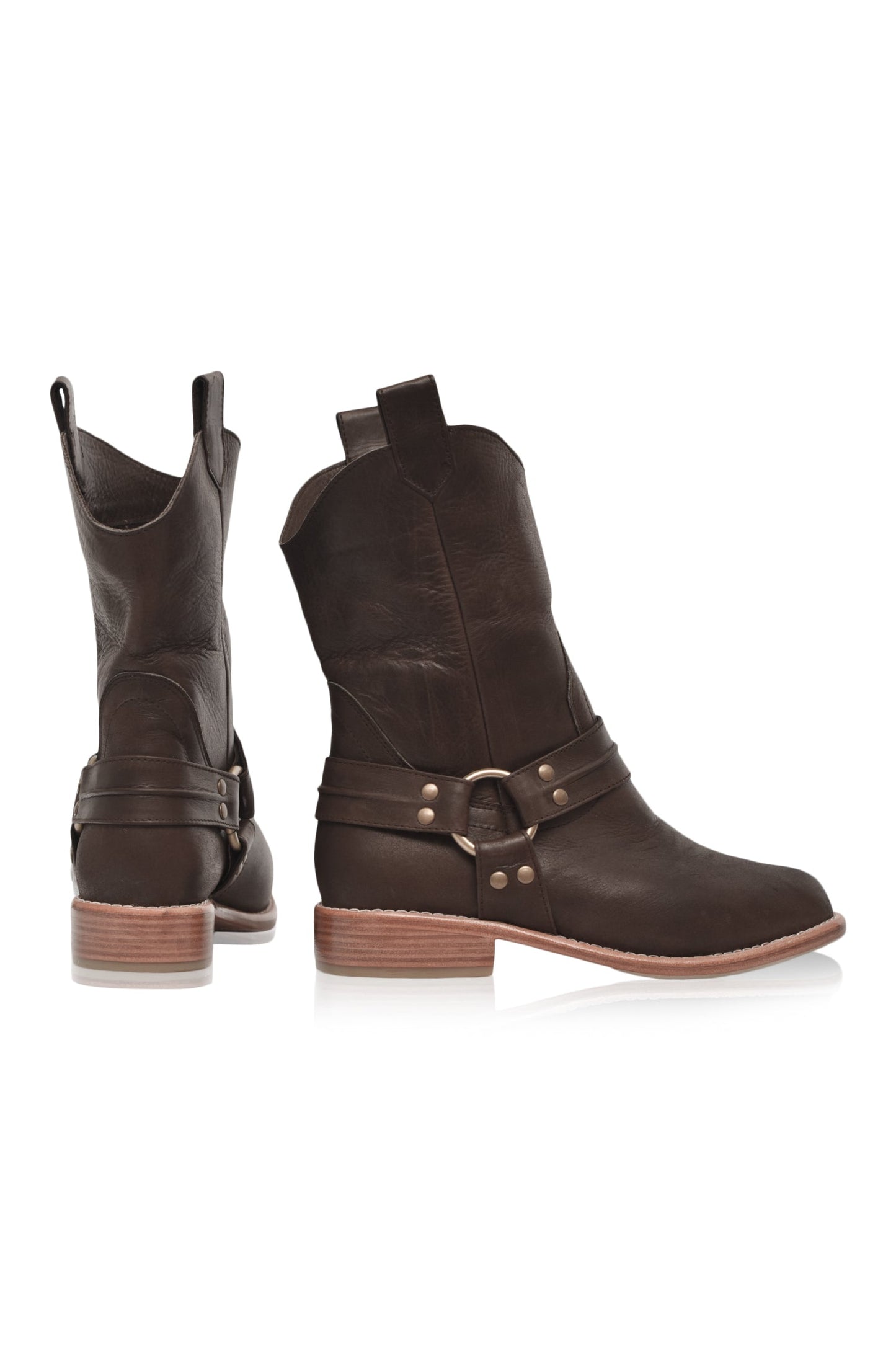 Iona Pull-On Leather Boots