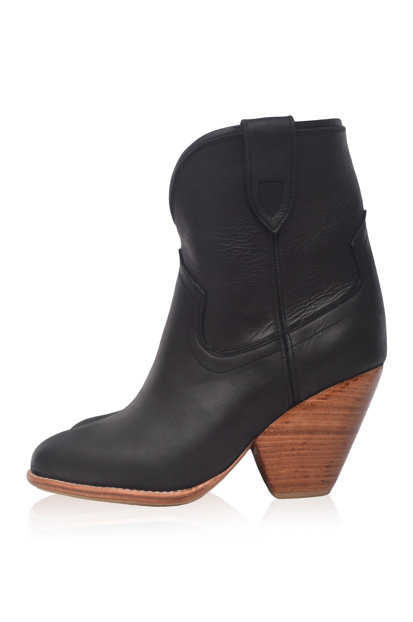 Fenella Cowboy Leather Boots