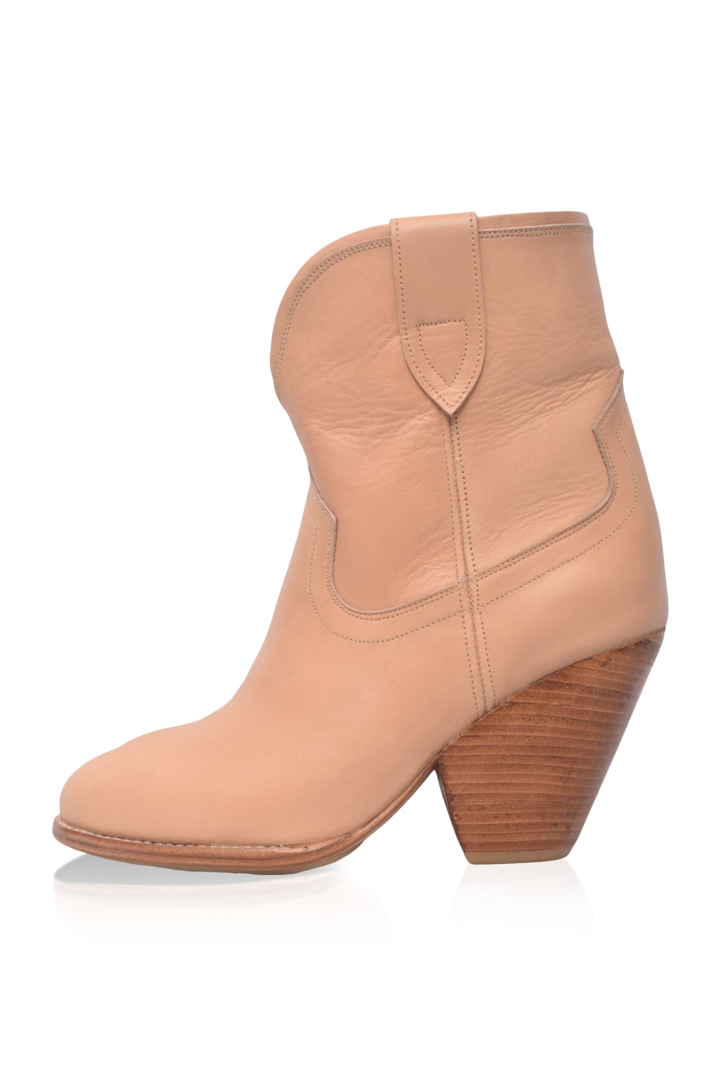 Fenella Cowboy Leather Boots