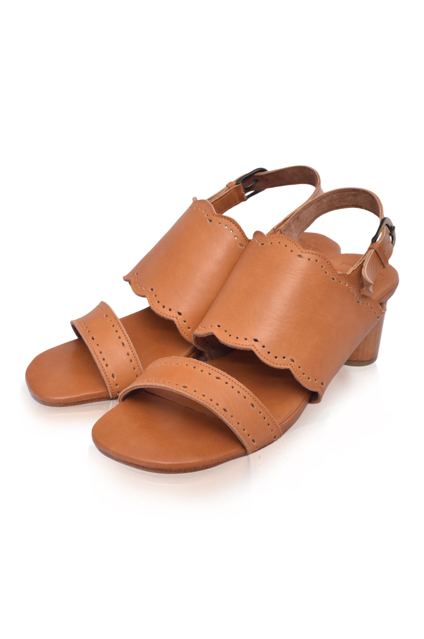 Petra Leather Heels