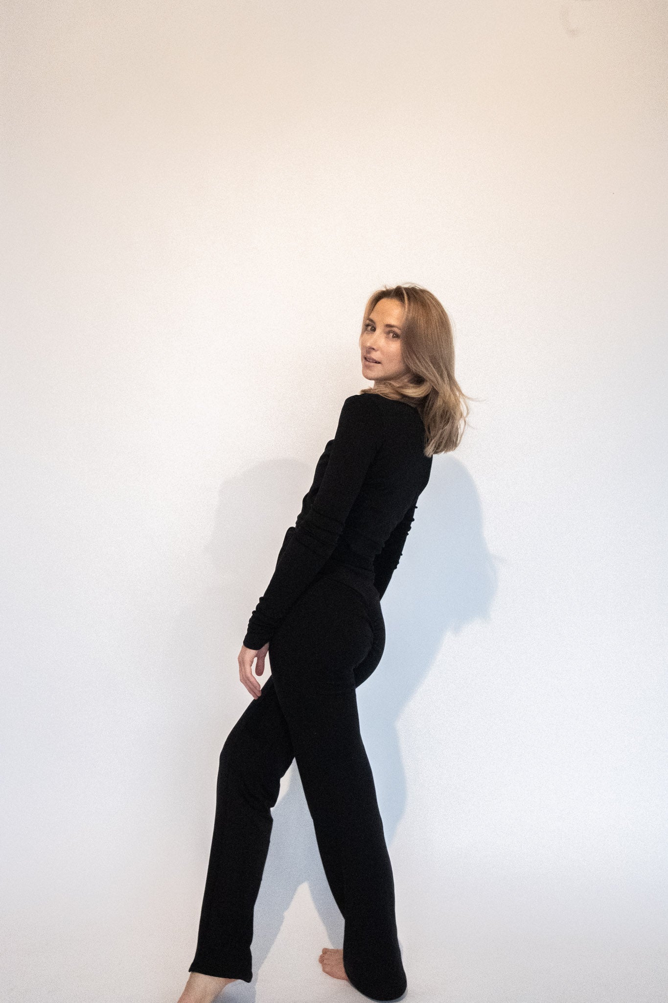 Pearl Organic Cotton Wide Leg Pants
