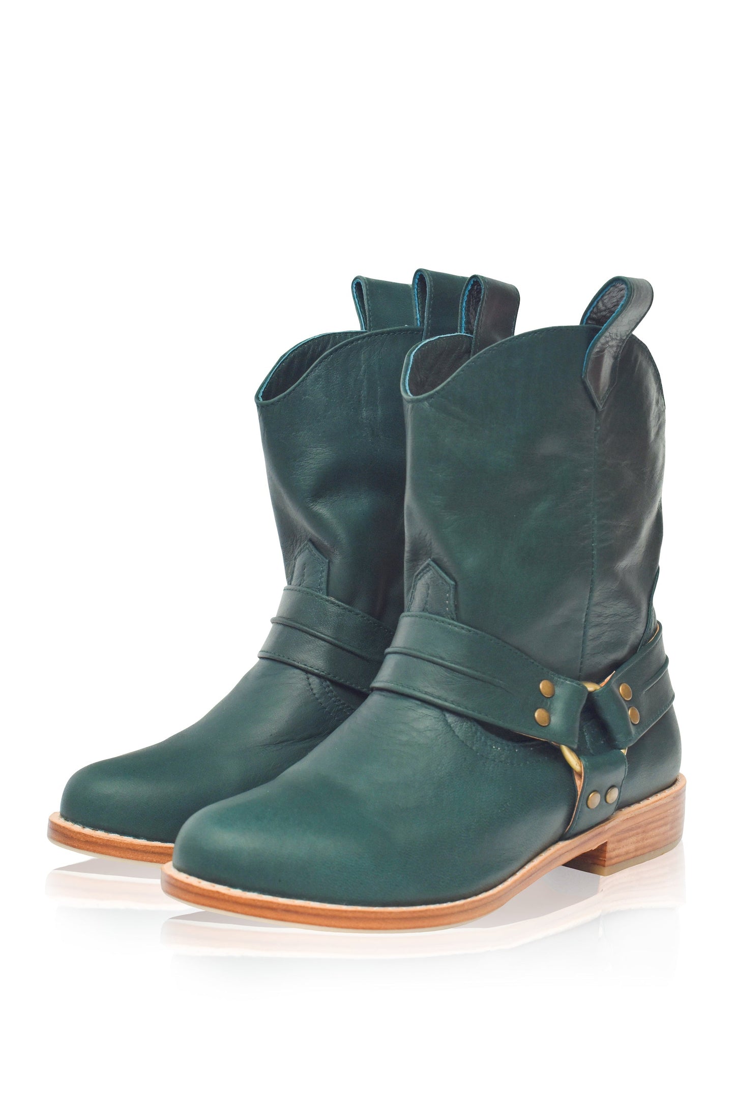 Iona Pull-On Leather Boots