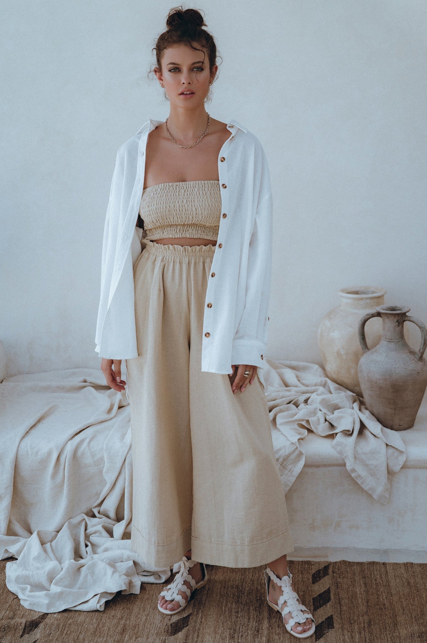 Daphne Linen Pants