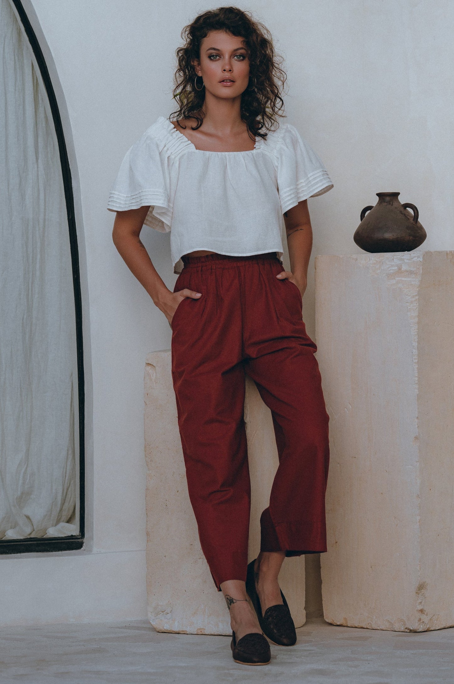 Daphne Linen Pants