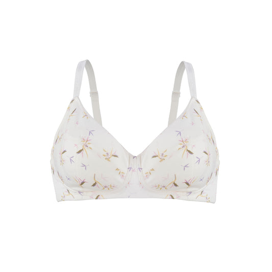 Dorothea Silk & Organic Cotton T-Shirt Wireless Bra