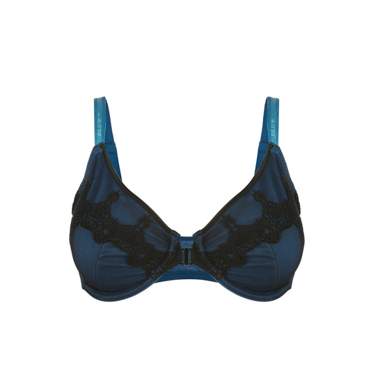 Elysia Silk & Organic Cotton Front-Closure Underwired Bra