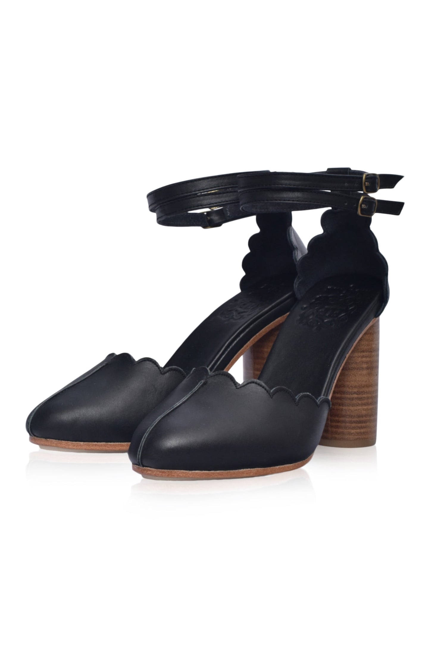 Ysolde Leather Heels