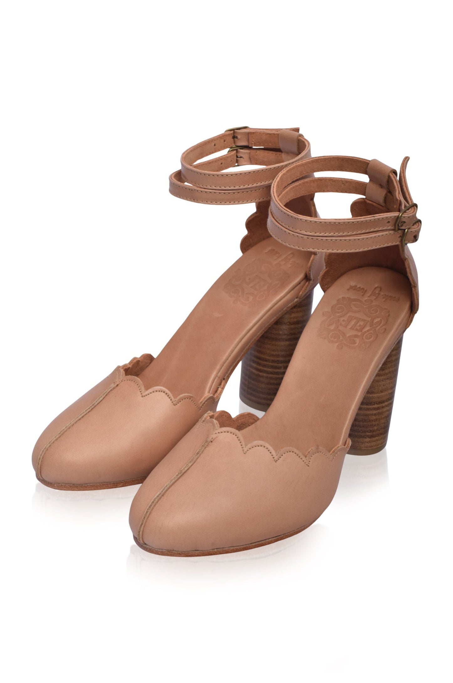 Ysolde Leather Heels
