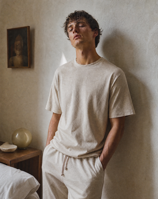 Bram Organic Cotton-Linen T-Shirt