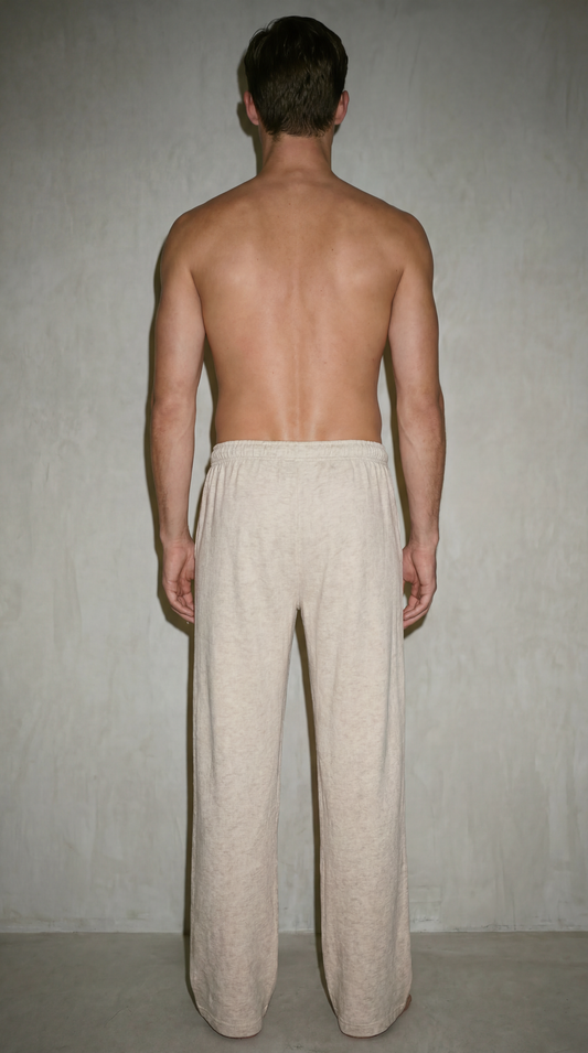 Romy Organic Cotton-Linen Pyjama Pants