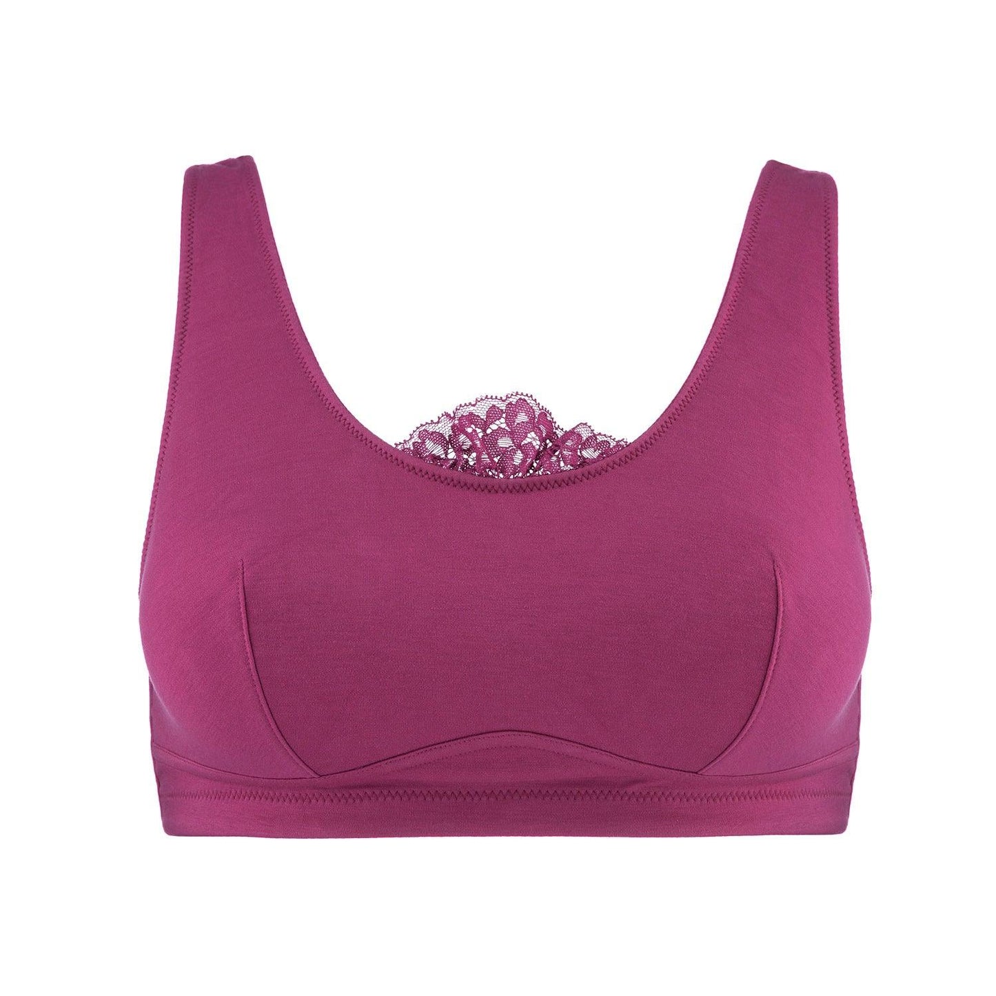 Juliette Silk & Organic Cotton Wireless Back-Support Bra