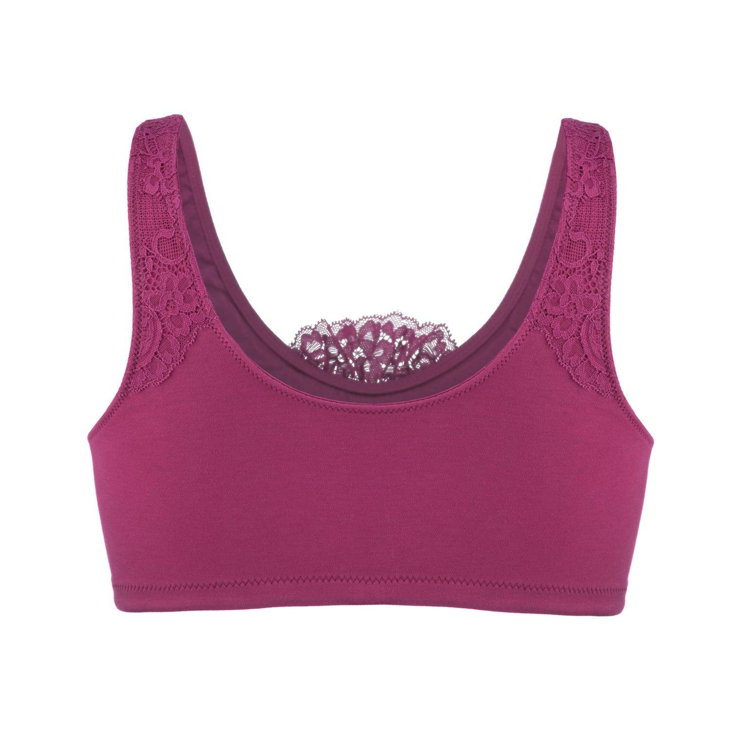 Juliette Silk & Organic Cotton Wireless Back-Support Bra