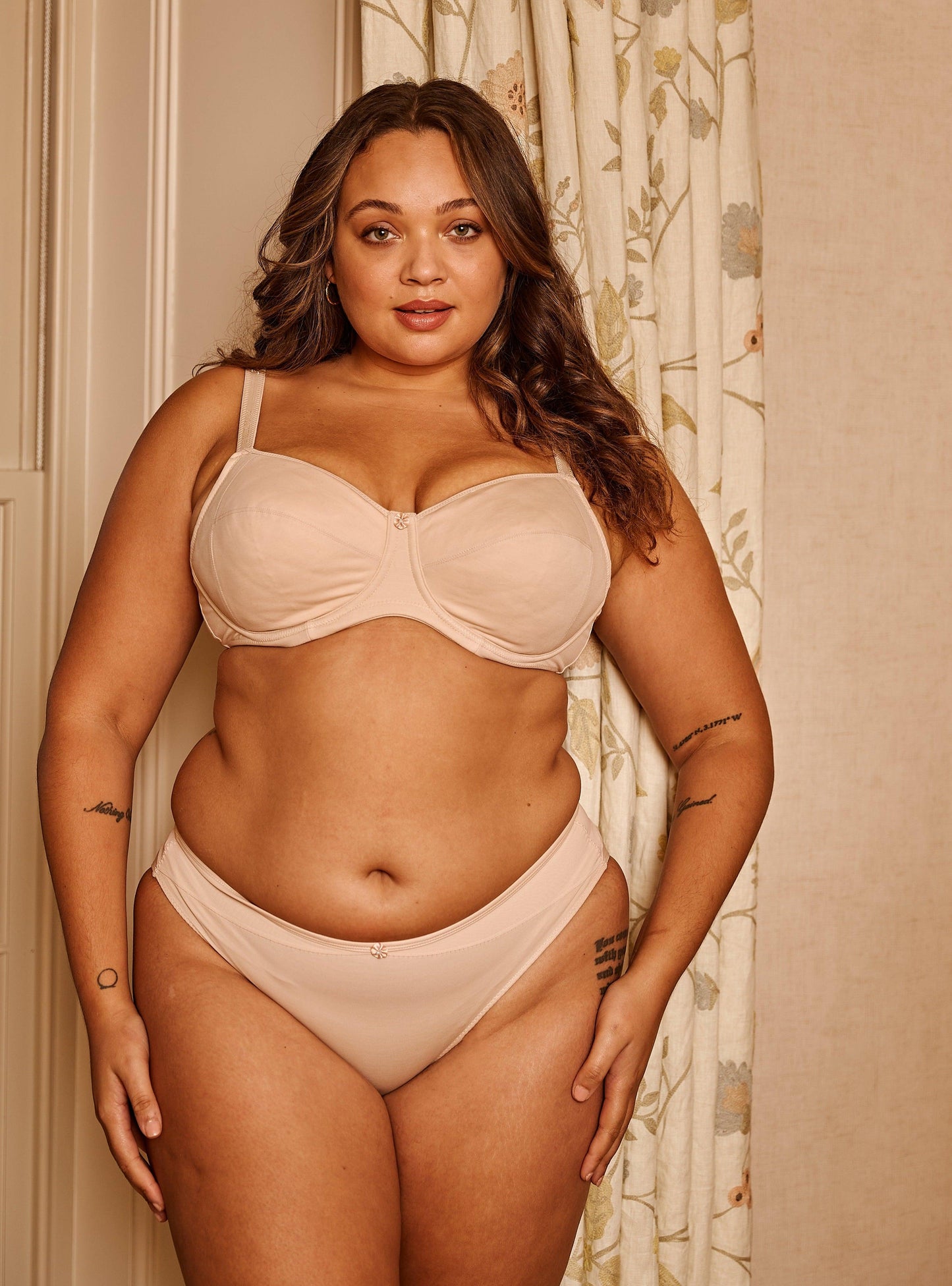 Theodora Silk & Organic Cotton Underwired Full Cup Bra