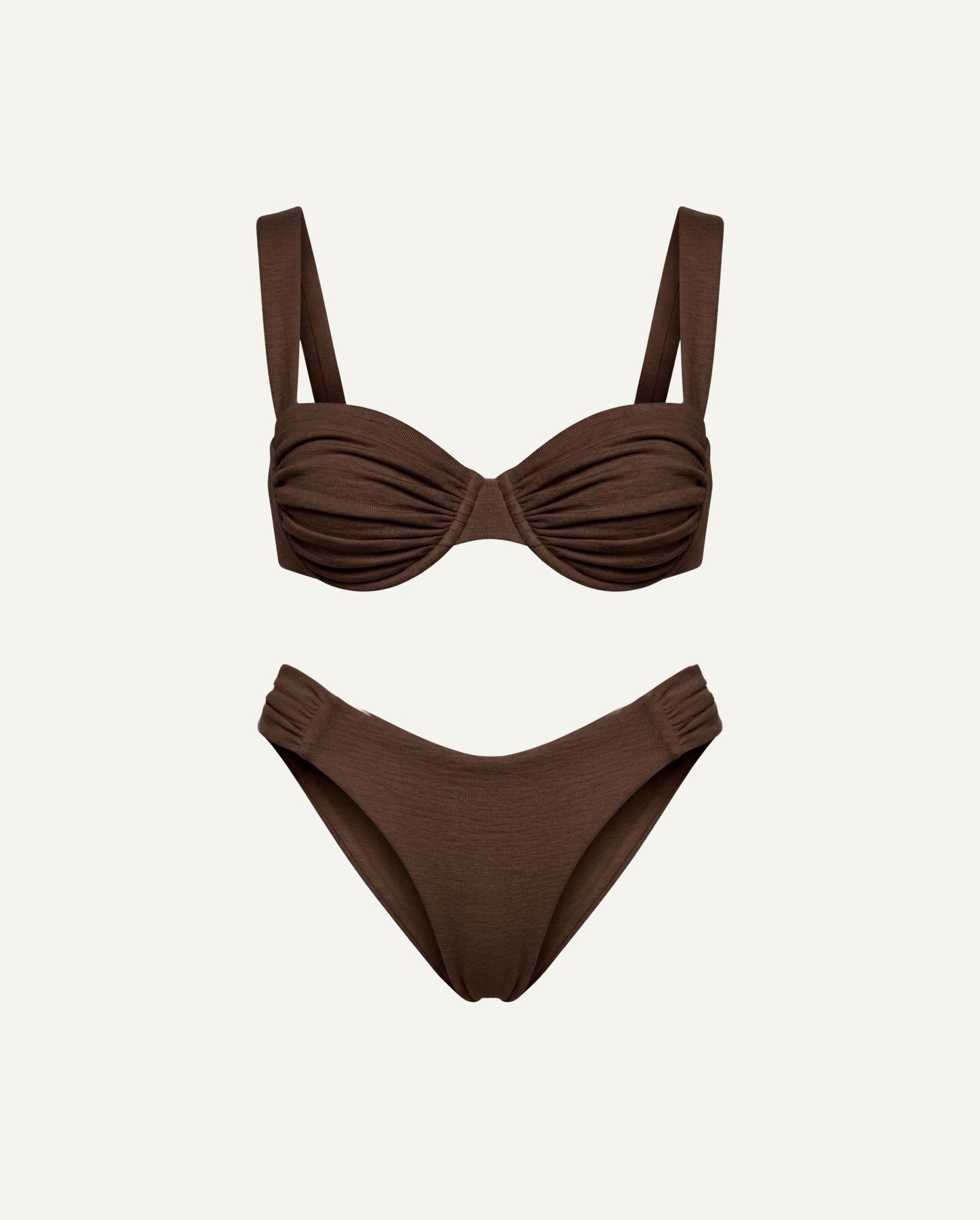 Lena Merino Wool Balconette Bikini