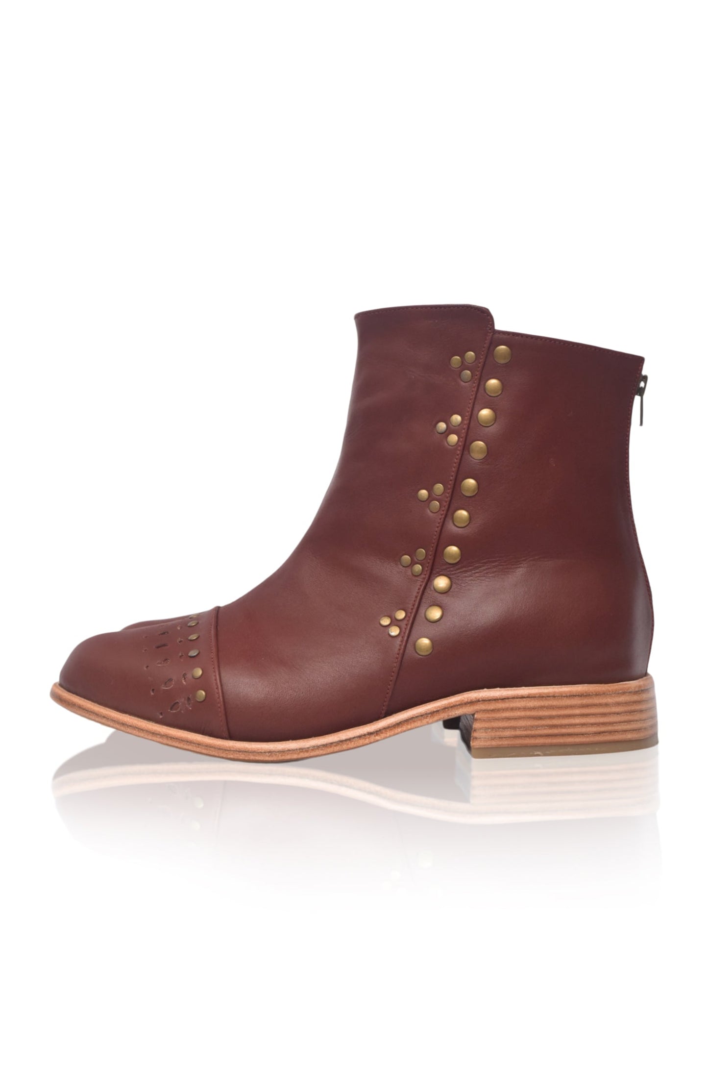 Ginevra Chelsea Leather Boots