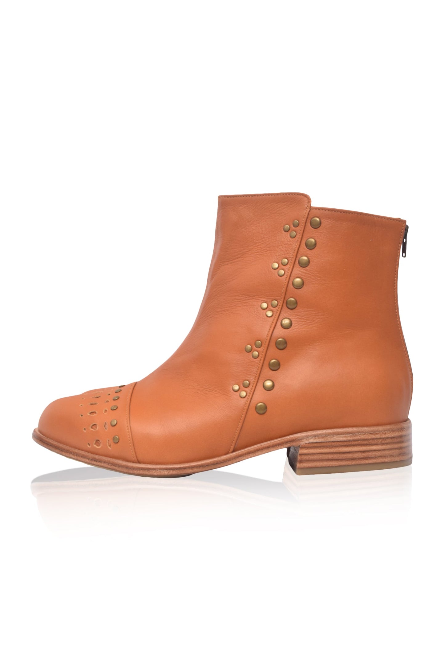 Ginevra Chelsea Leather Boots