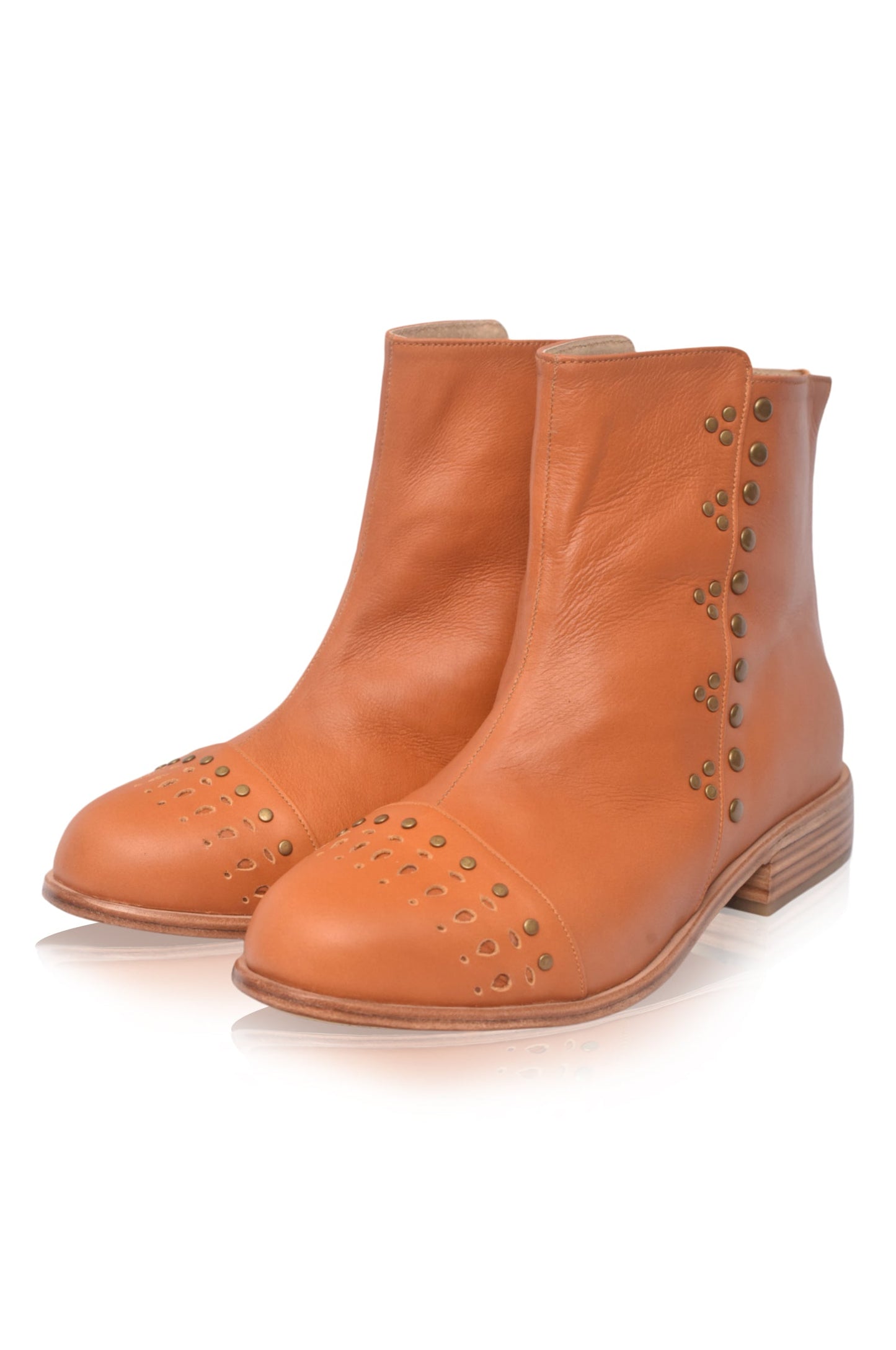 Ginevra Chelsea Leather Boots