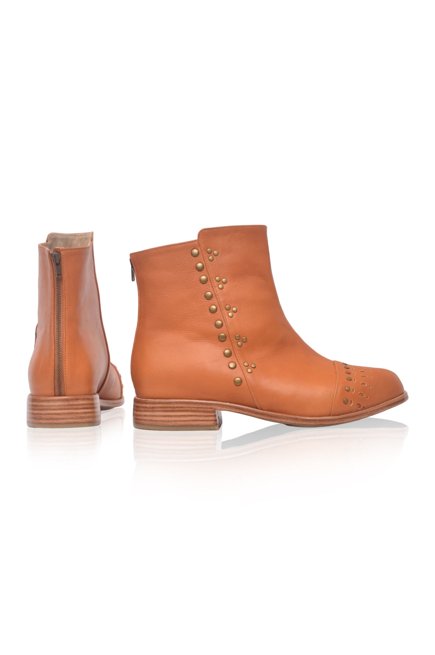 Ginevra Chelsea Leather Boots