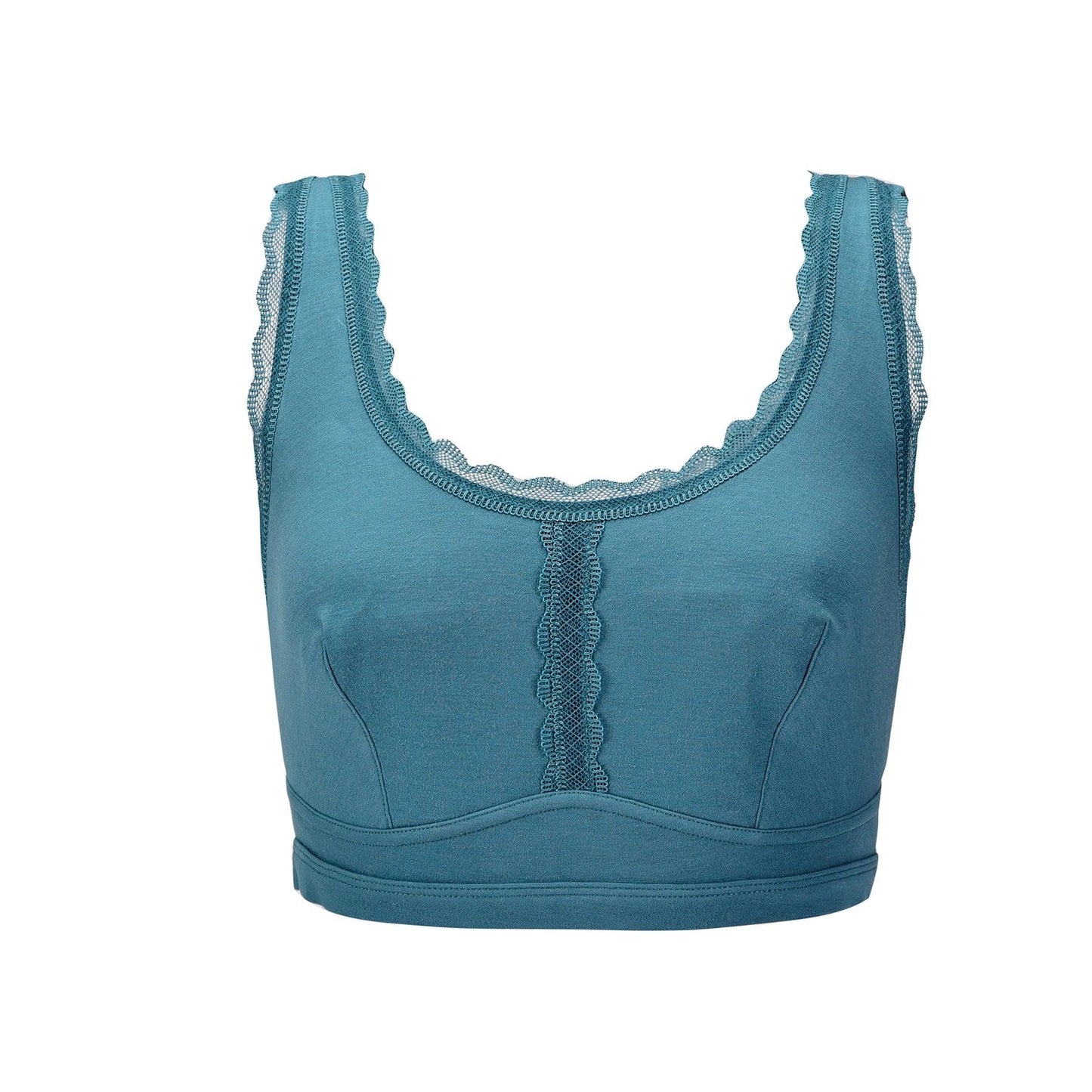 Georgia Silk & Organic Cotton Wireless Back-Support Bra