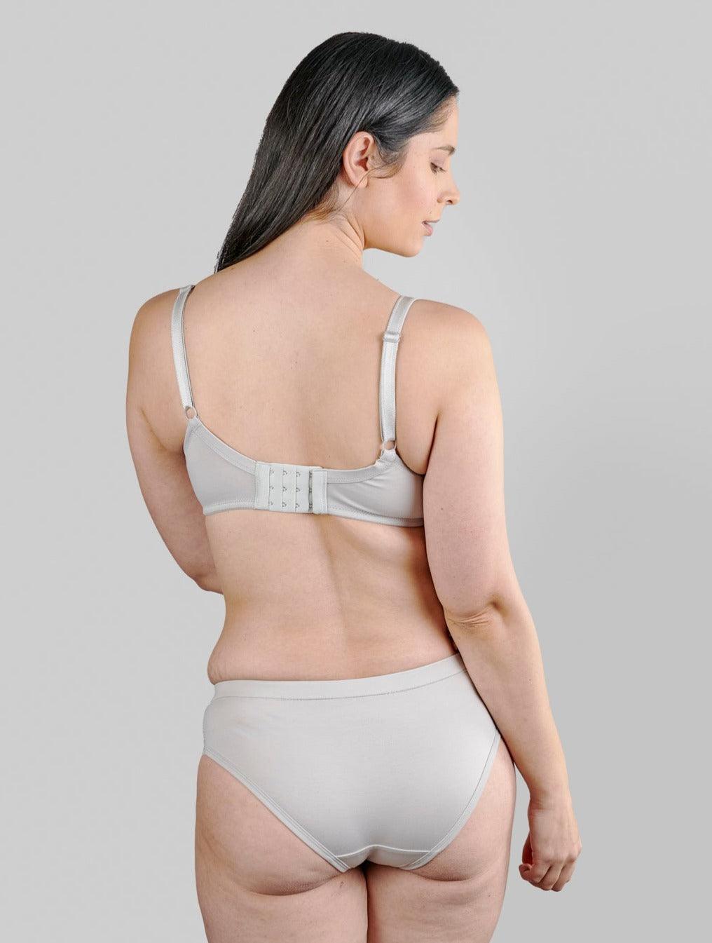 Susannah Silk & Organic Cotton Lace Plunge Bra