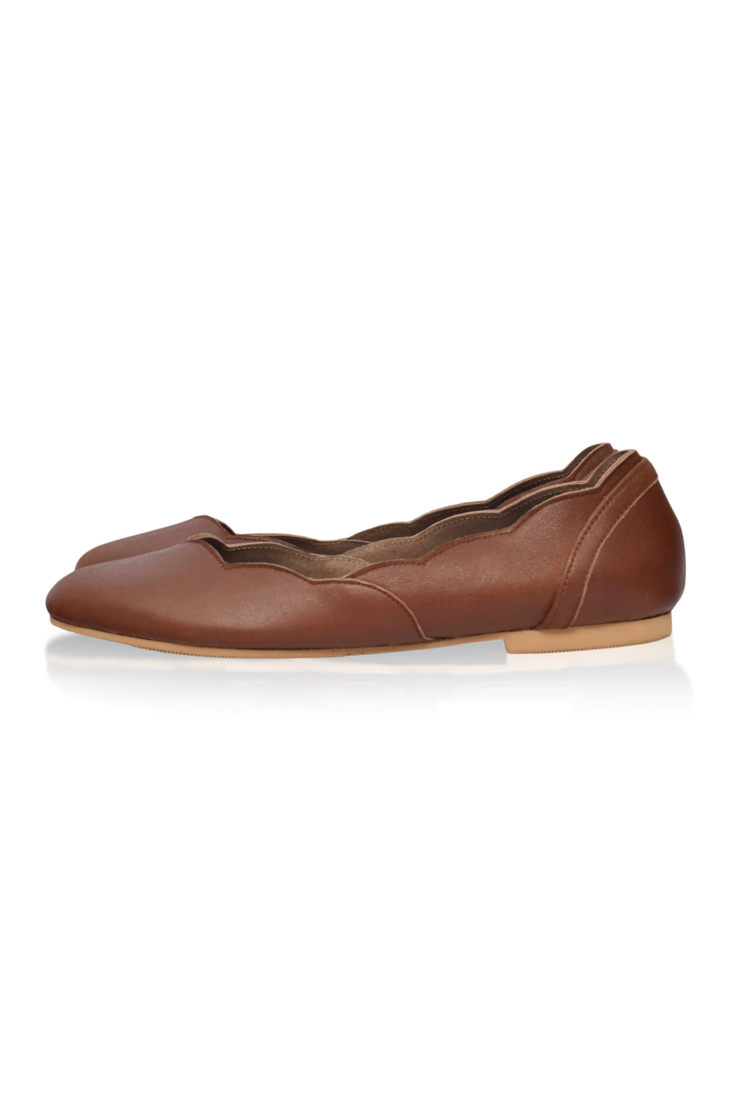 Millie Leather Ballet Flats