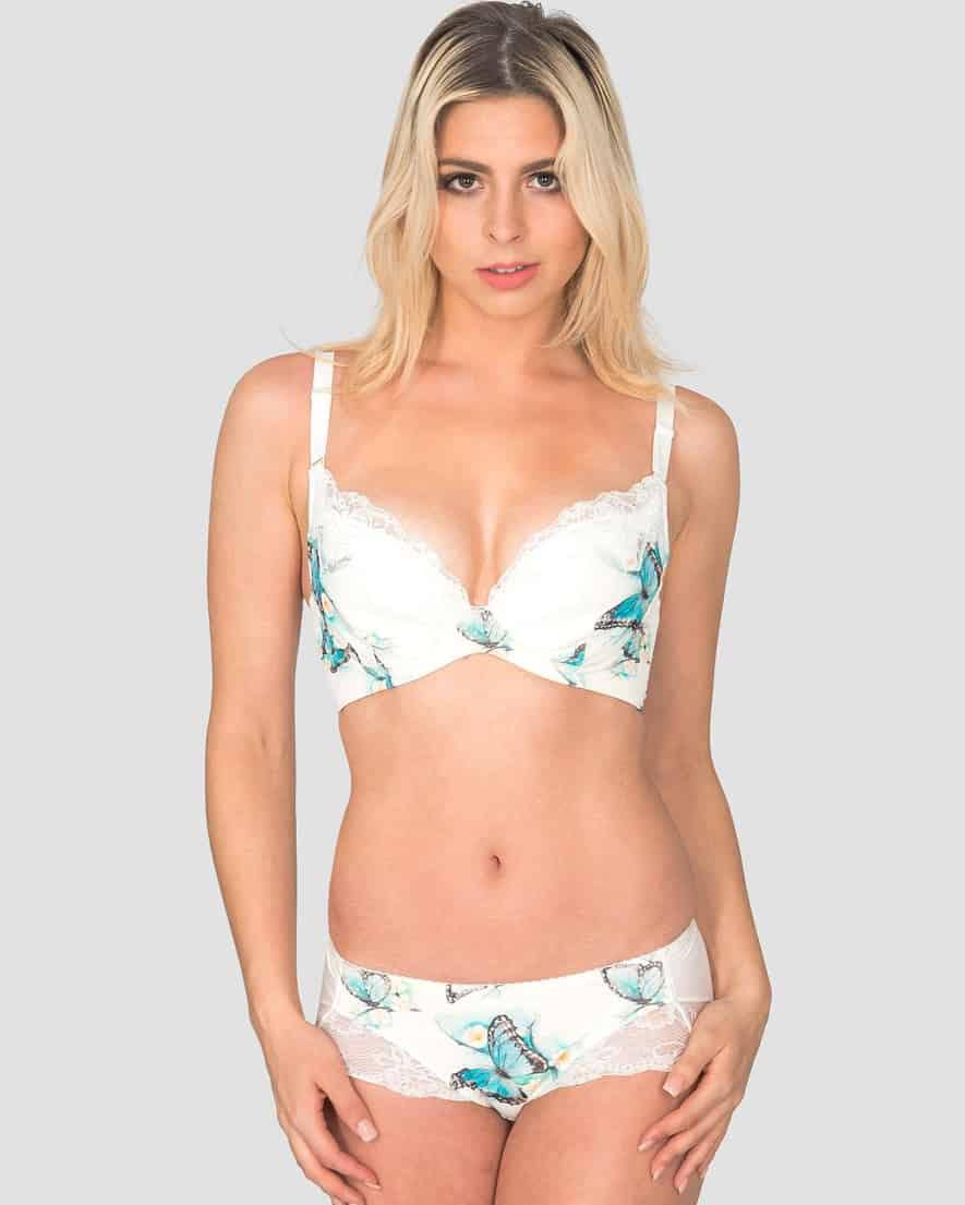 Mathilde Silk & Organic Cotton Bendable Wire Bra