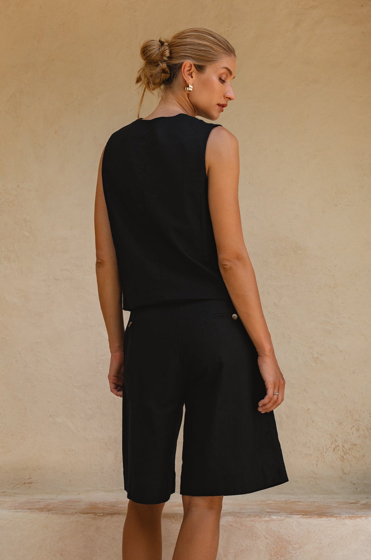 Pia Linen Vest
