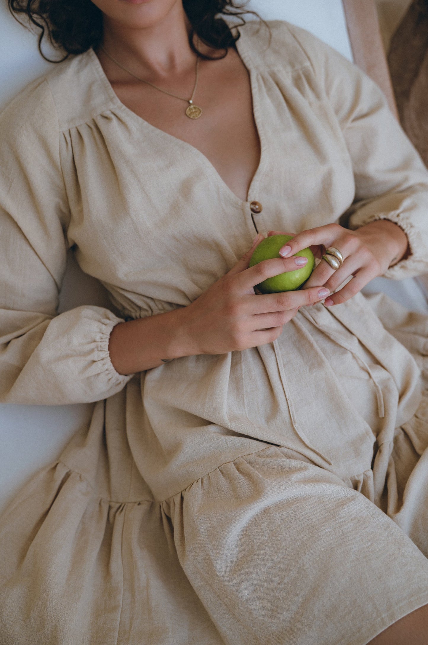 Percy Linen Mini Dress